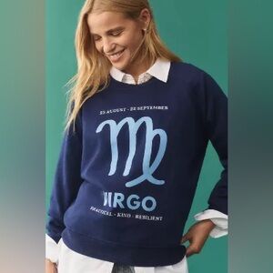 Anthropology The Zodiac Sweatshirt by Catherine O'Sullivan